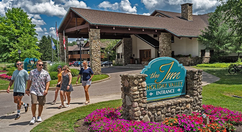 Welcome to the Inn at Holiday Valley, Walk to the Village of Ellicottville