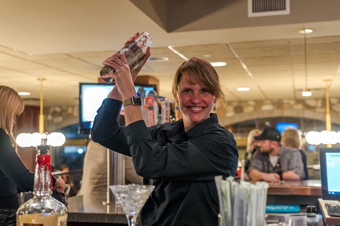 Join us at Edna's at the Tamarack Club, Dine in & Room Service available.