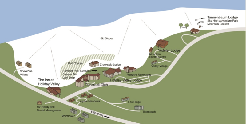 HV Resort Map