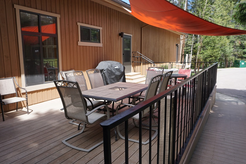 Beaver Village Grill Area Outside Clubhouse