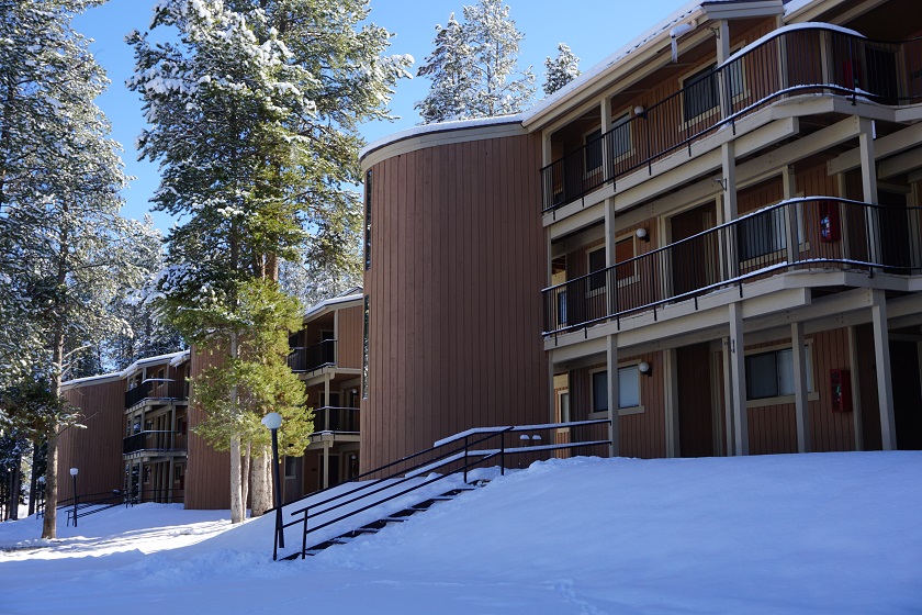Beaver Village Condo Winter Exterior