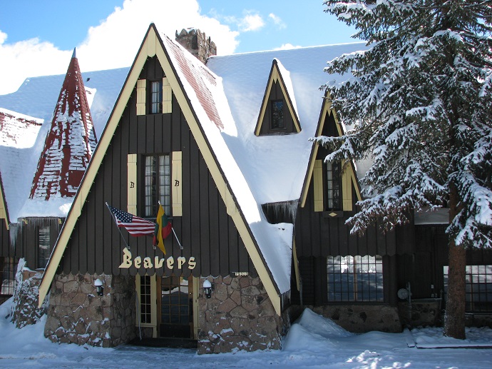 Historic Beavers Lodge entrance