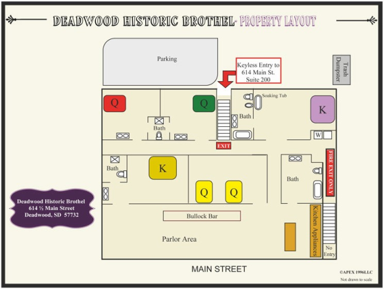 Deadwood Historic Brothel - Deadwood SD