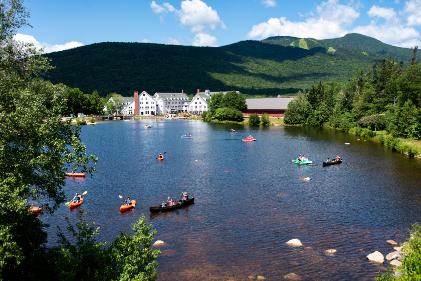 Boat, bike, hike, swim... adventure never ends in Waterville Valley!
