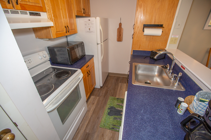 Kitchen in one of our Loft units