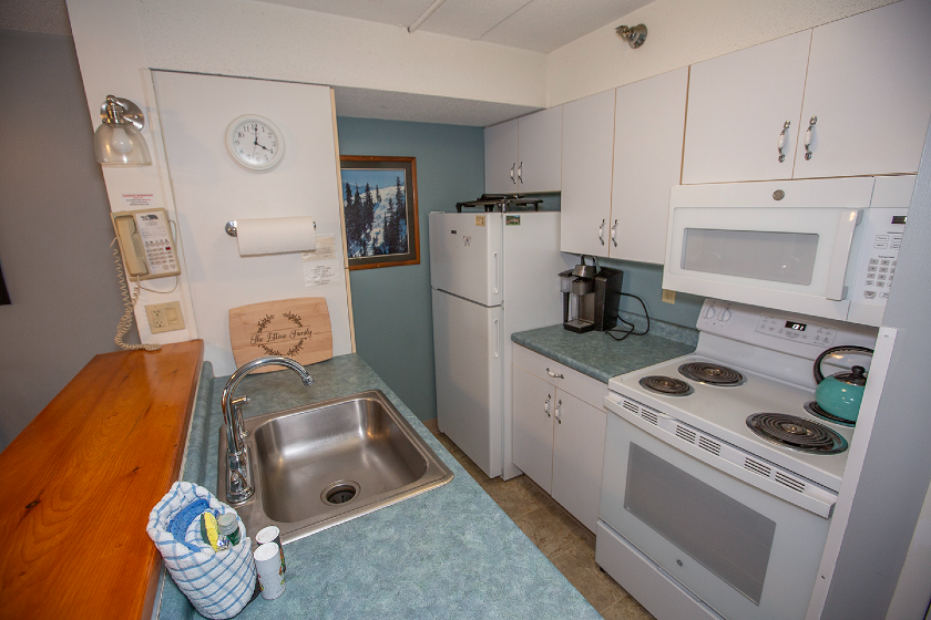 Kitchen in one of our Den units