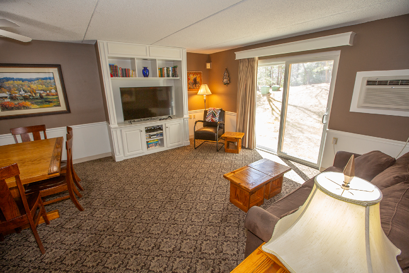 Living area in one of our Den units