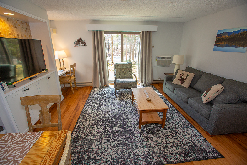 Living area in one of our Den units