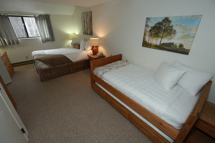 Bedroom in one of our Cub units