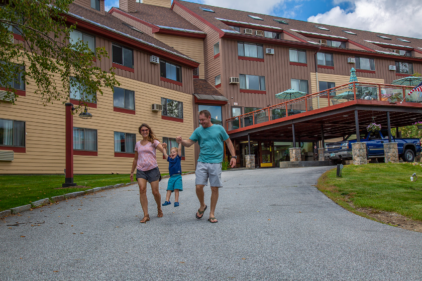 Black Bear Lodge in summer