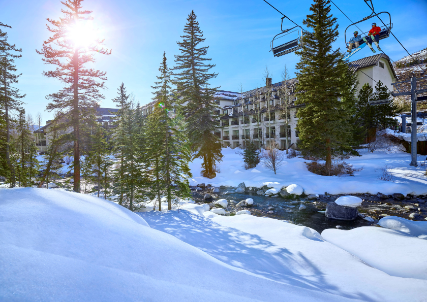 Ski-In Ski-Out Chair 20 at Grand Hyatt Vail