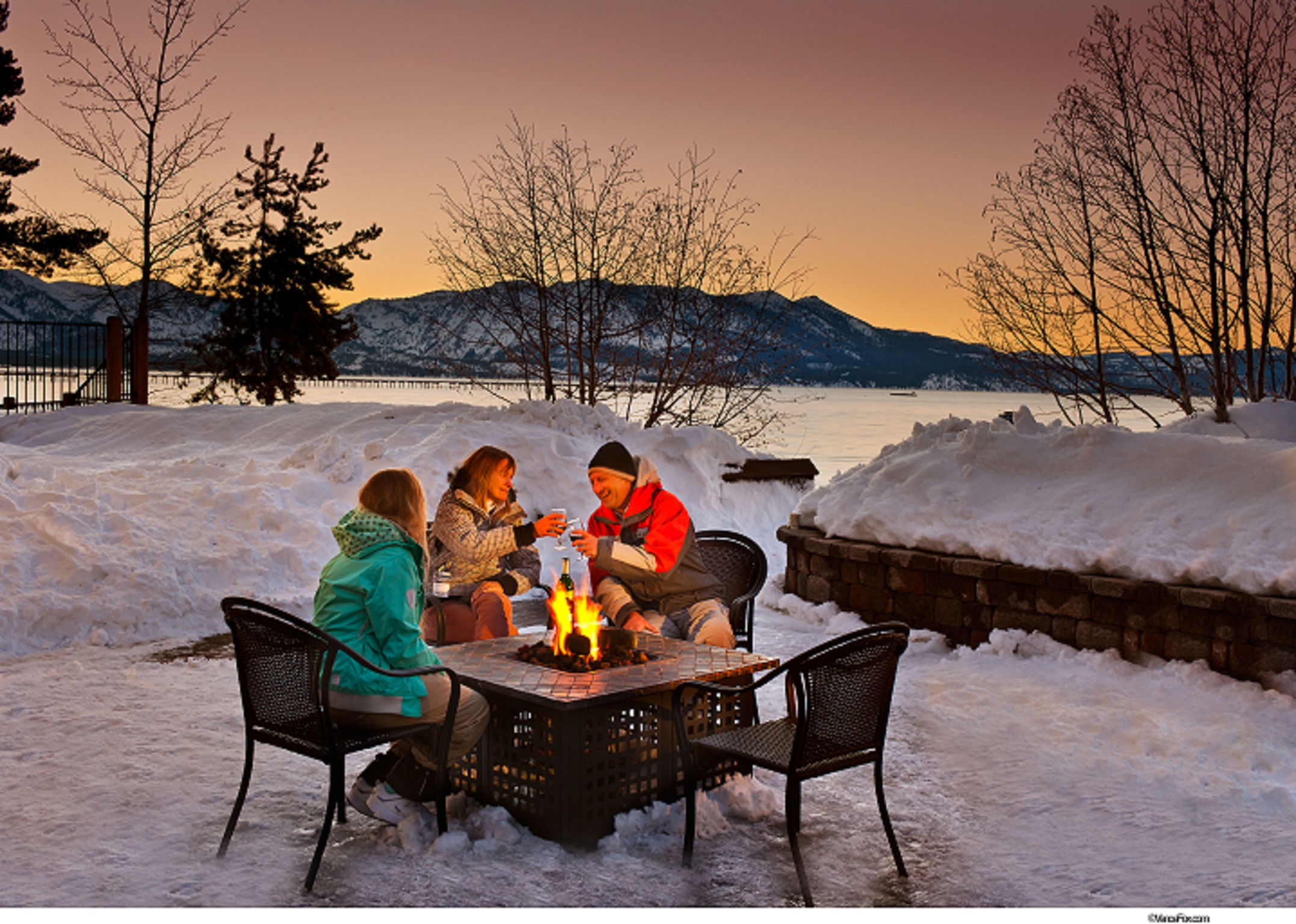 Winter at Aston Lakeland Village Resort